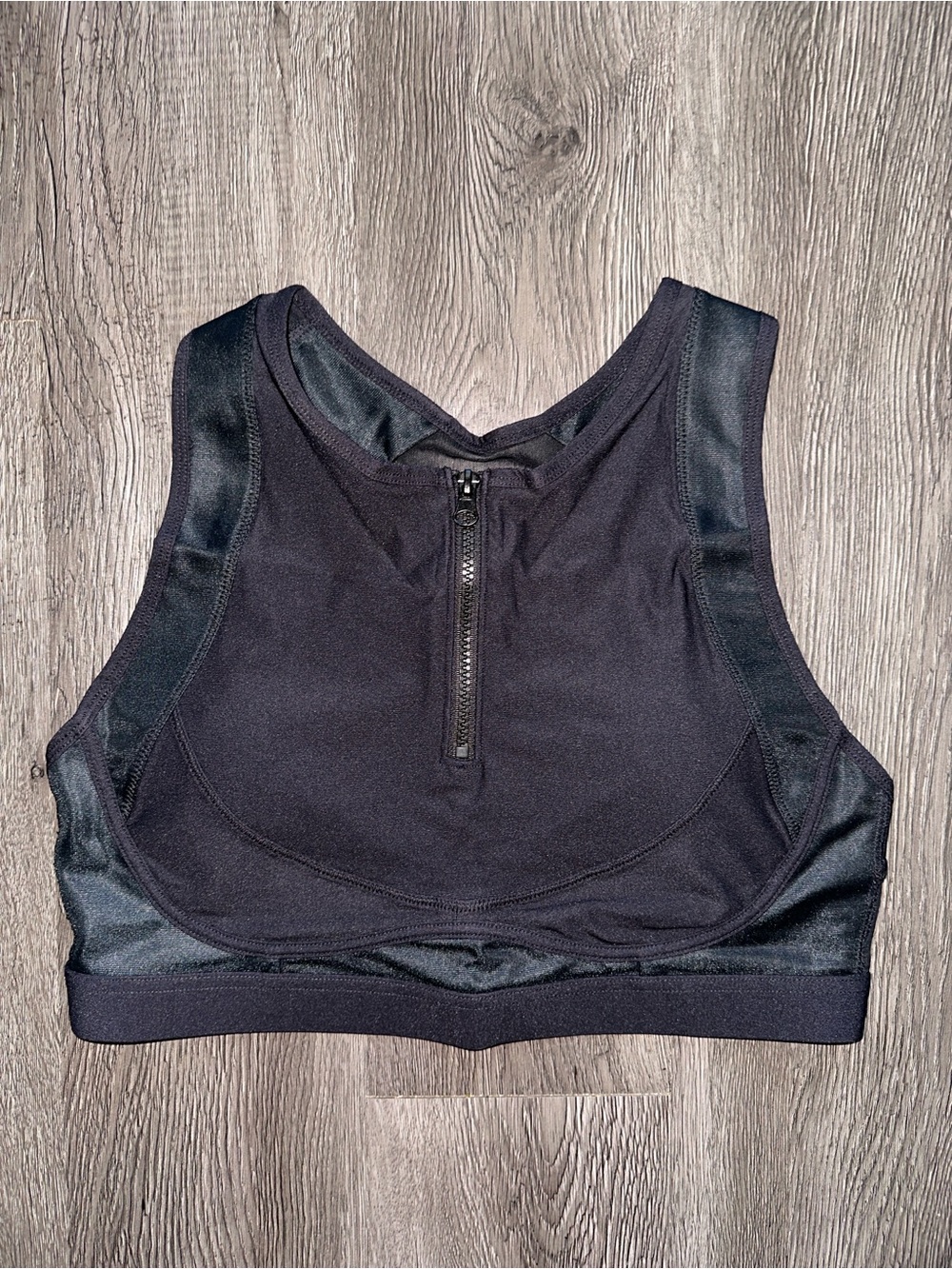 Blare Zip Front High Impact Sports Bra
